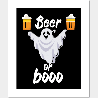 Beer or boo Posters and Art